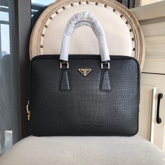 人気高級プラダバッグコピー 2022新品注目度NO.1 PRADA メンズ ブリーフケース