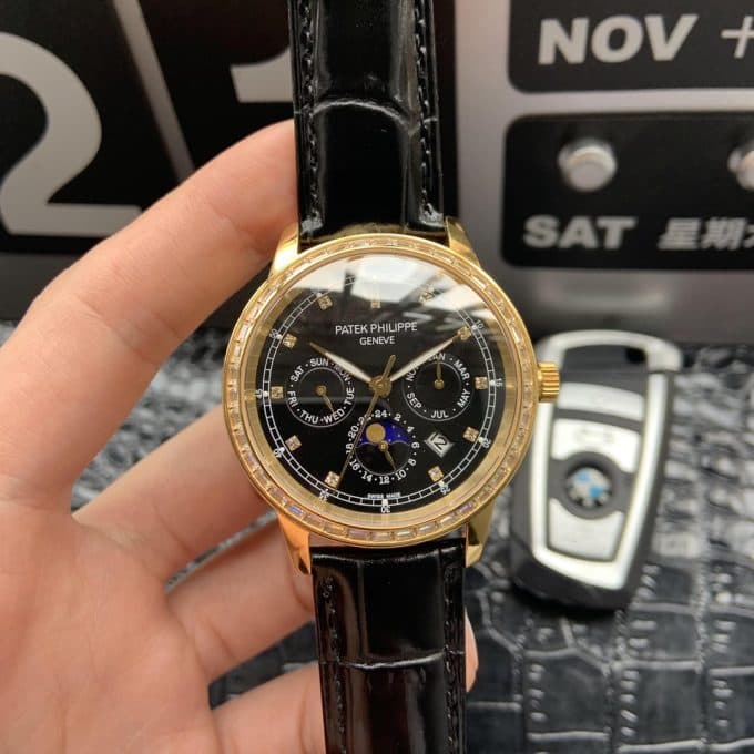 高級人気新品パテックフィリップ 時計 スーパーコピー メンズ 自動巻き 3色 - 画像 (4)