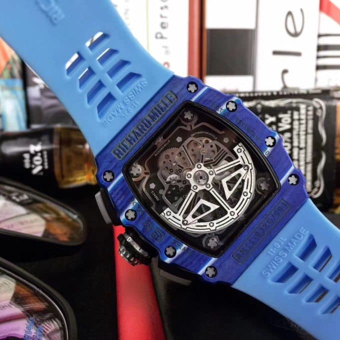 高品質リシャールミル 時計 スーパーコピー メンズ 自動巻き2色 - 画像 (5)