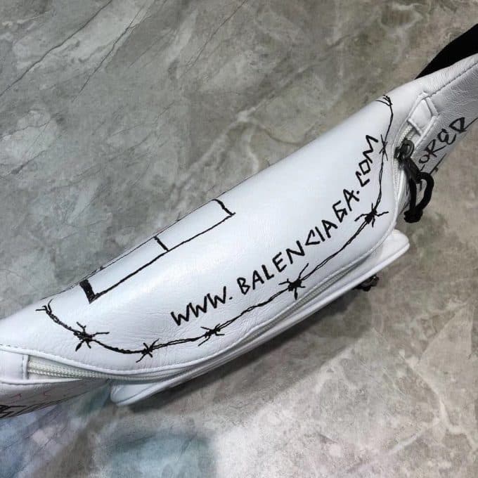 バレンシアガバッグコピー 大人気2022新品 BALENCIAGA男女兼用 ウエストポーチ - 画像 (6)