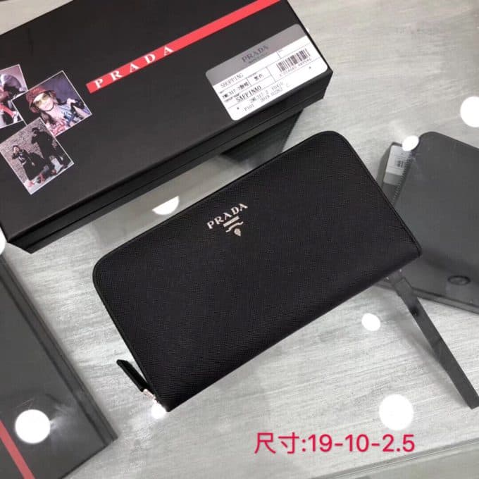 プラダ財布コピー 定番人気2021新品 PRADA メンズ 長財布