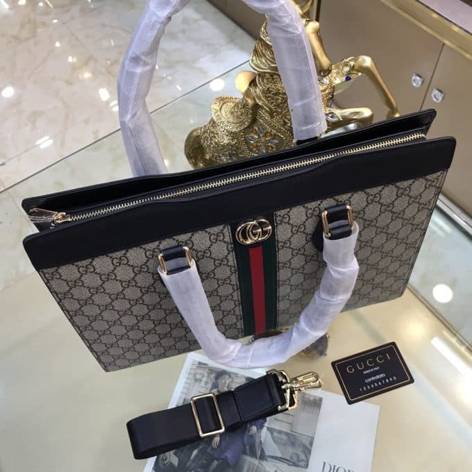 グッチバッグコピー 定番人気2022新品 GUCCI メンズ ブリーフケース - 画像 (6)