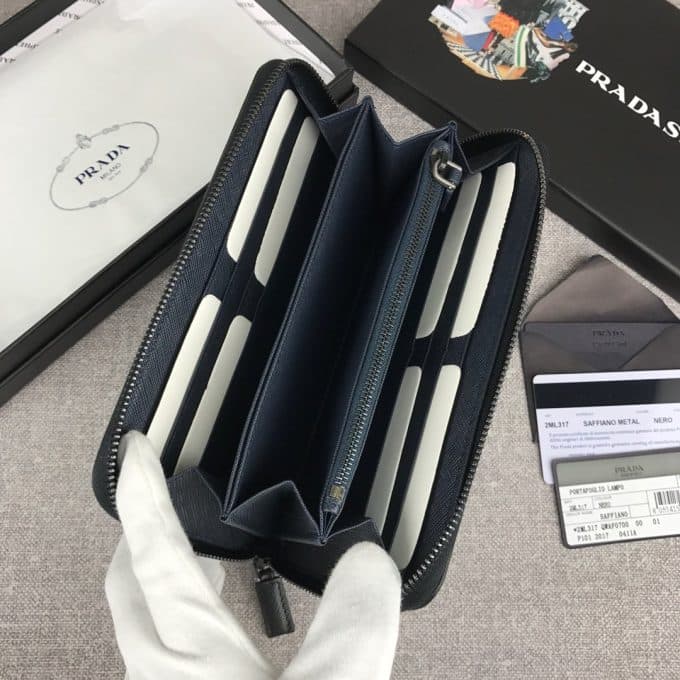 プラダ財布コピー 定番人気2021新品 PRADA メンズ 長財布 - 画像 (6)