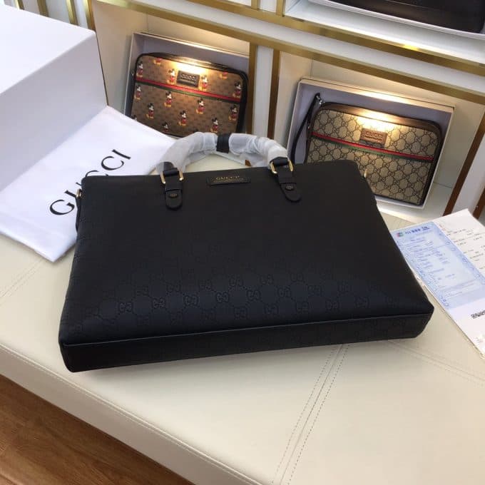 グッチバッグコピー 定番人気2022新品 GUCCI メンズ ブリーフケース - 画像 (5)