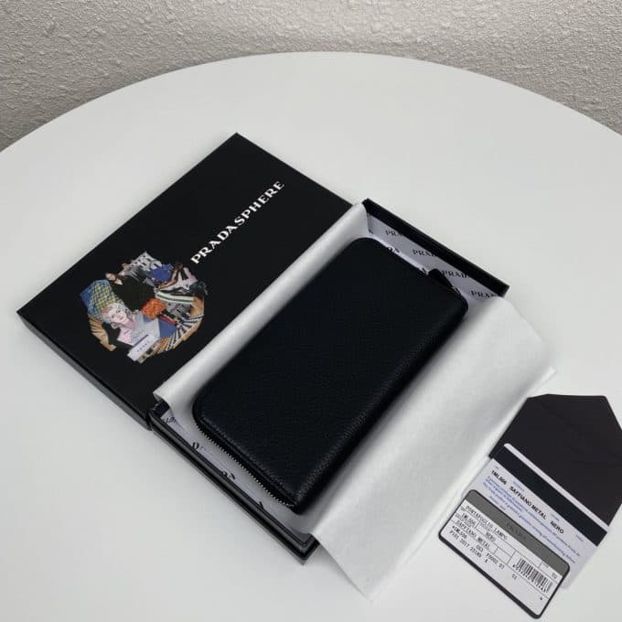 プラダ財布コピー 定番人気2021新品 PRADA メンズ 長財布 - 画像 (2)