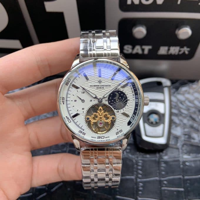 定番人気新品ヴァシュロンコンスタンタン 時計 コピー メンズ 自動巻き 4色 - 画像 (5)