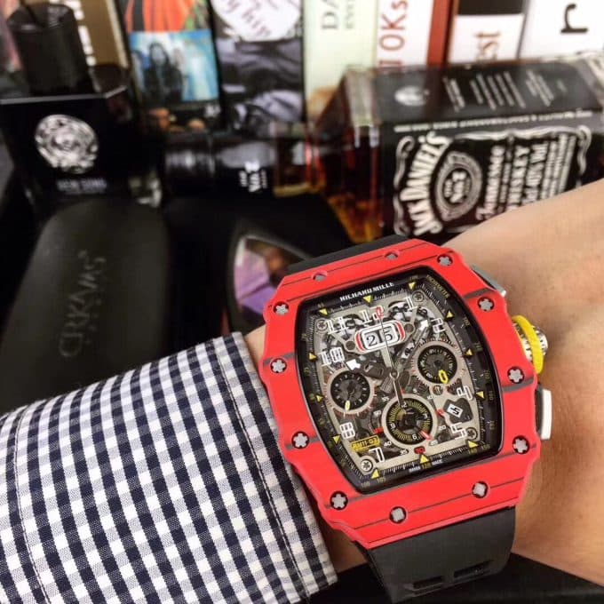 高品質リシャールミル 時計 スーパーコピー メンズ 自動巻き2色 - 画像 (6)