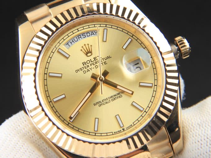 定番人気売れ筋ロレックス コピー 時計 Rolex デイデイト シリーズ メンズ 自動巻き - 画像 (4)
