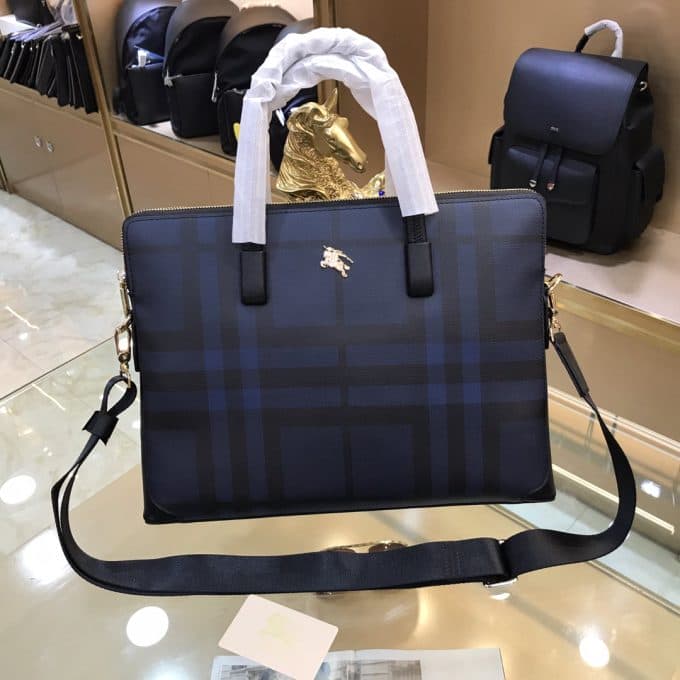 バーバリーバッグコピー 定番人気2022新品 BURBERRY メンズ ブリーフケース - 画像 (4)