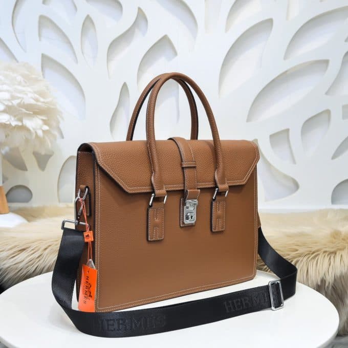 高品質エルメスバッグコピー 定番人気2022新品 HERMES メンズ ブリーフケース - 画像 (2)