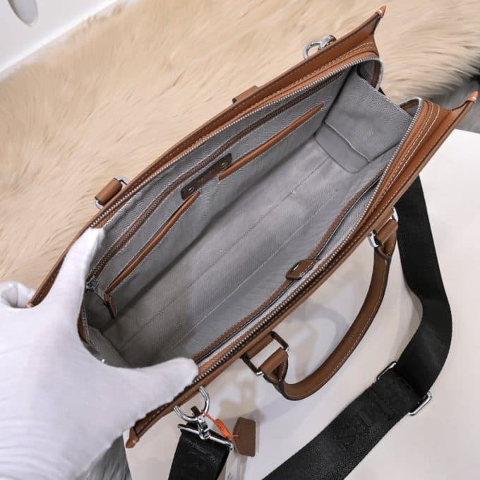 高品質 エルメスバッグコピー 大人気2022新品 HERMES メンズ ブリーフケース - 画像 (9)