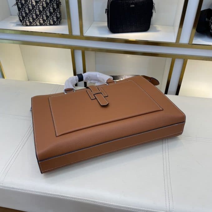 人気高級 エルメスバッグコピー 定番人気2022新品 HERMES メンズ ブリーフケース - 画像 (4)