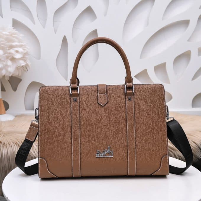 高品質 エルメスバッグコピー 定番人気2022新品 HERMES メンズ ブリーフケース - 画像 (3)