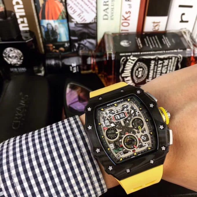 高品質リシャールミル 時計 スーパーコピー メンズ 自動巻き4色 - 画像 (6)