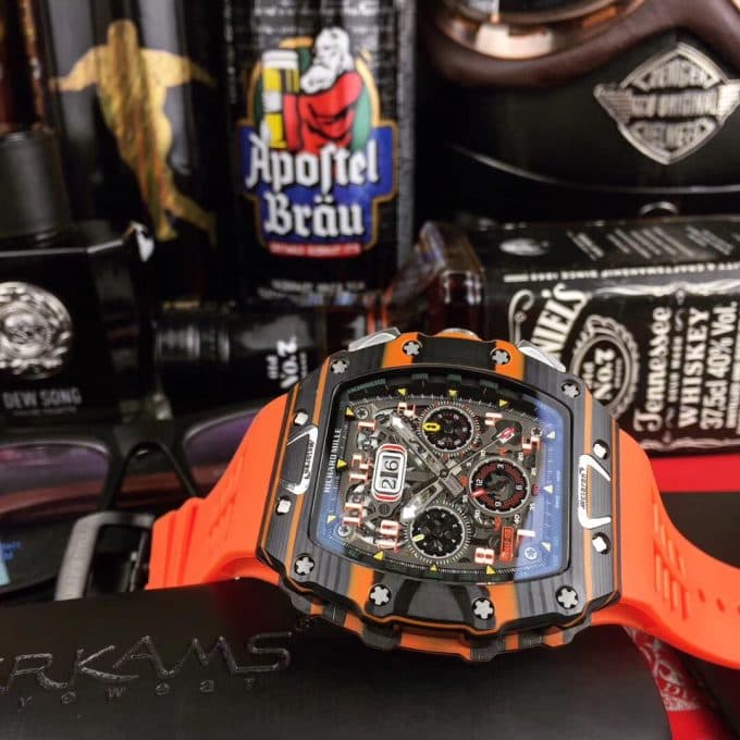 高品質リシャールミル 時計 スーパーコピー メンズ 自動巻き2色 - 画像 (7)