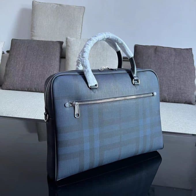 バーバリーバッグコピー 大人気2022新品 BURBERRY メンズ ブリーフケース - 画像 (4)