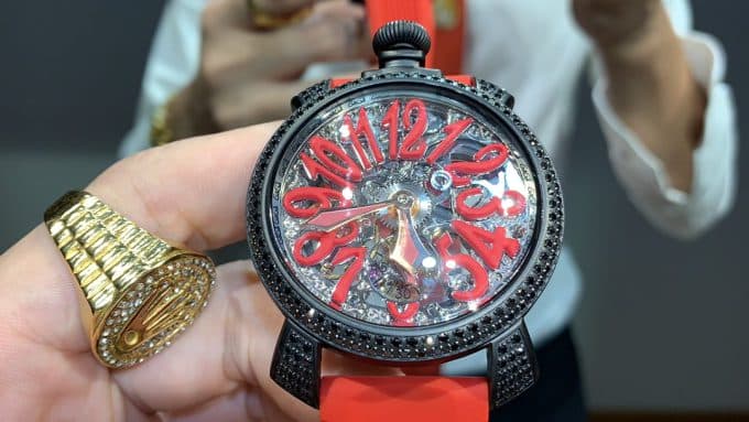 高品質ガガミラノ コピー 時計 GaGa MILANOメンズ 自動巻き 2色 - 画像 (2)