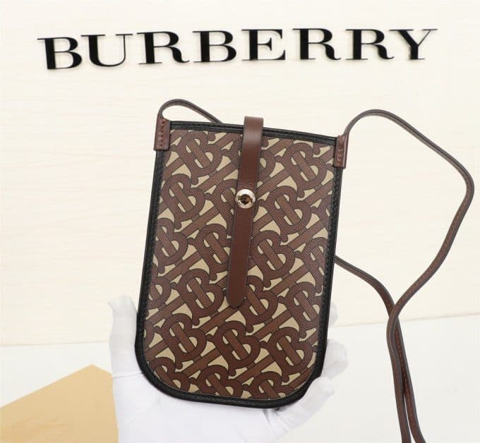 バーバリーバッグコピー 大人気2022新品 BURBERRY 男女兼用 携帯 電話 バッグ - 画像 (2)