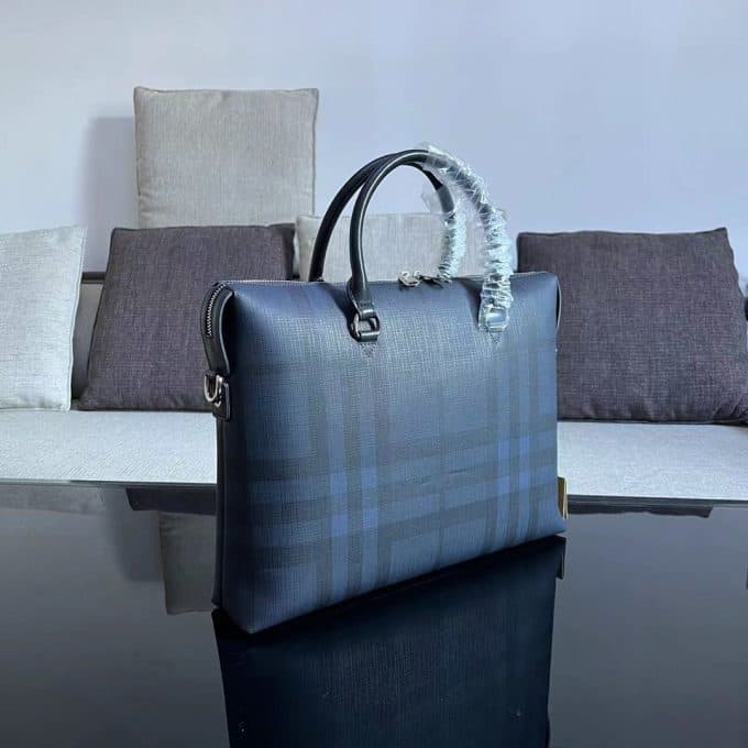 バーバリーバッグコピー 定番人気2022新品 BURBERRY メンズ ブリーフケース - 画像 (2)