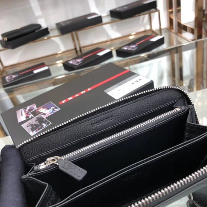 プラダ財布コピー 定番人気2021新品 PRADA メンズ 長財布 - 画像 (9)