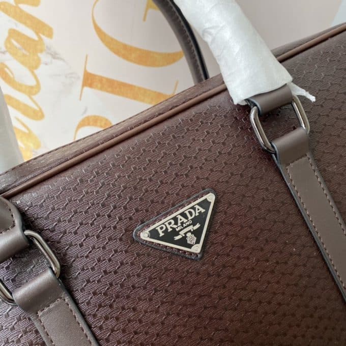 プラダバッグコピー 2022新品注目度NO.1 PRADA メンズ ブリーフケース - 画像 (5)