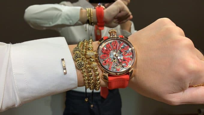注目度NO.1売れ筋ガガミラノ コピー時計 GaGa MILANO メンズ 自動巻き 3色 - 画像 (4)