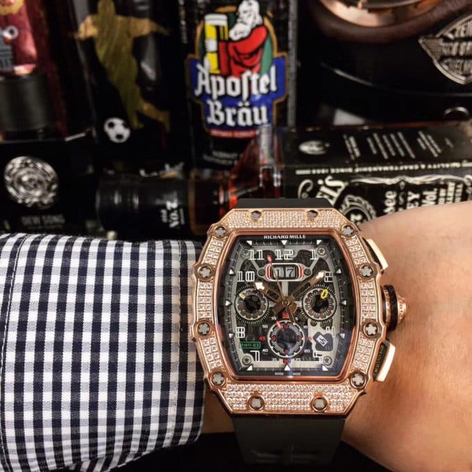 高品質リシャールミル 時計 スーパーコピー メンズ 自動巻き4色 - 画像 (8)