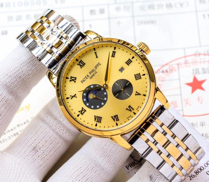 定番人気新品パテックフィリップ 時計 コピー メンズ 自動巻き 6色 - 画像 (4)
