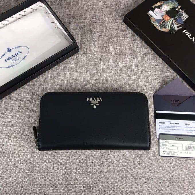 プラダ財布コピー 定番人気2021新品 PRADA メンズ 長財布