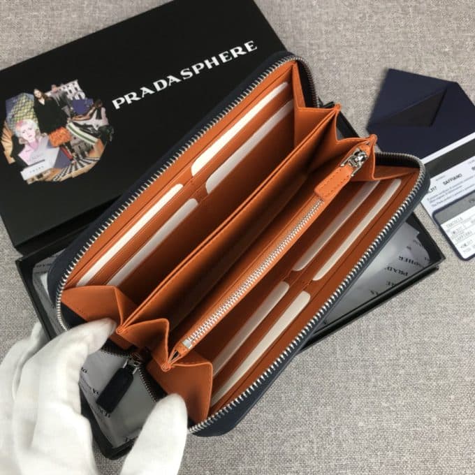 プラダ財布コピー 大人気2021新品 PRADA メンズ 長財布 - 画像 (7)