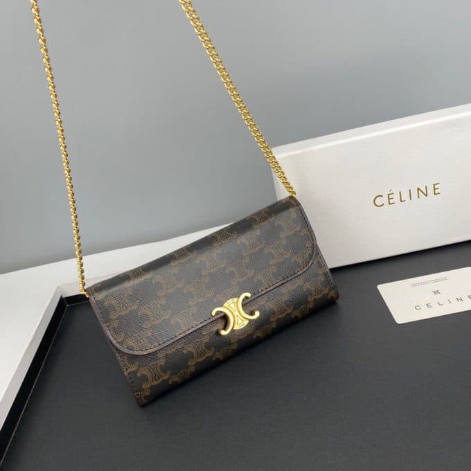 セリーヌ財布コピー 2021新品注目度NO.1 Celine 男女兼用 長財布 - 画像 (5)