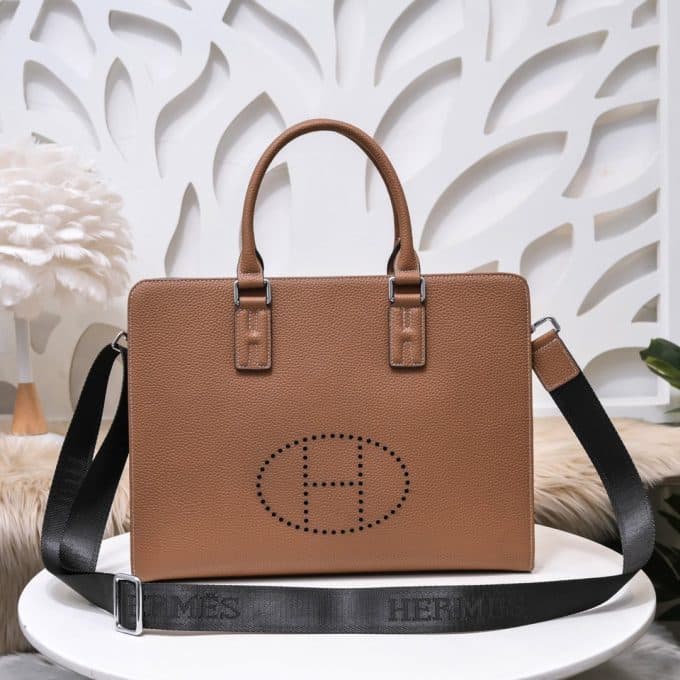 人気高級エルメスバッグコピー 定番人気2022新品 HERMES メンズ ブリーフケース