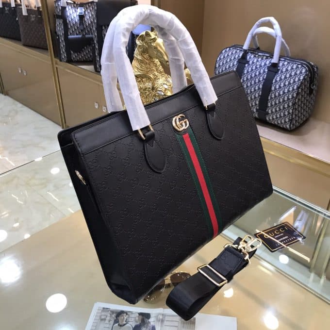 グッチバッグコピー 2022新品注目度NO.1 GUCCI メンズ ブリーフケース - 画像 (3)