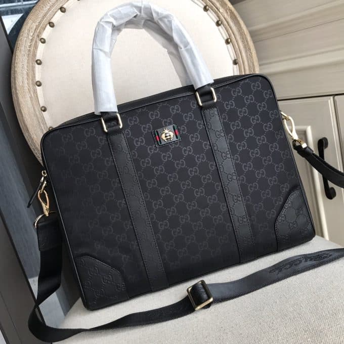 人気高級グッチバッグコピー 2022新品注目度NO.1 GUCCI メンズ ブリーフケース - 画像 (3)