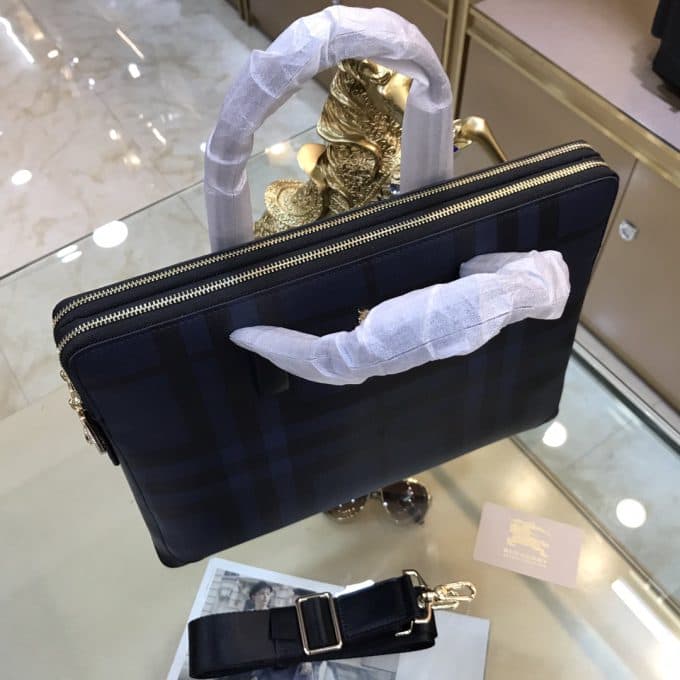 バーバリーバッグコピー 定番人気2022新品 BURBERRY メンズ ブリーフケース - 画像 (6)