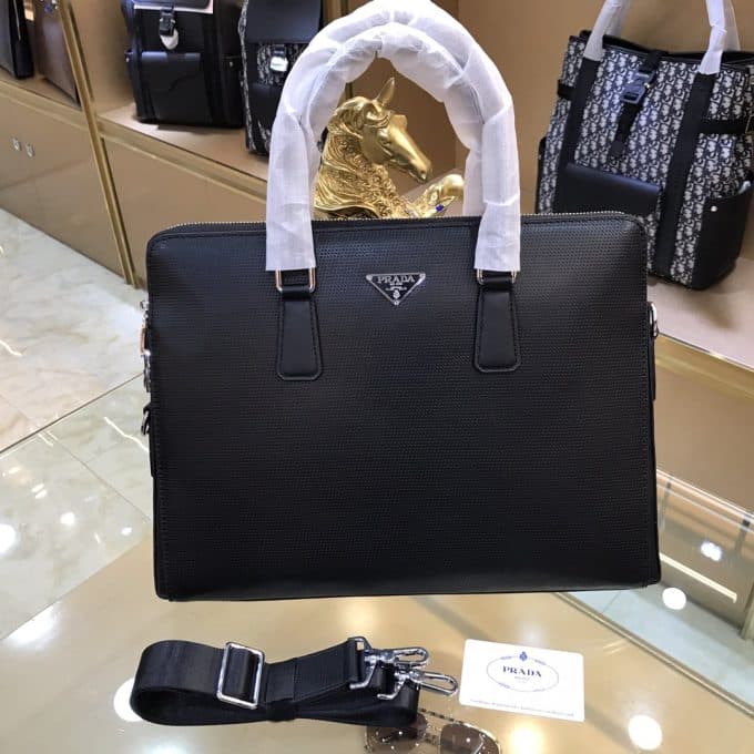 高品質プラダバッグコピー 定番人気2022新品 PRADA メンズ ブリーフケース