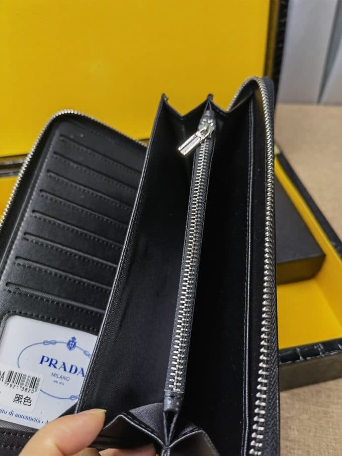 プラダ財布コピー 大人気2021新品 PRADA メンズ 長財布 - 画像 (9)
