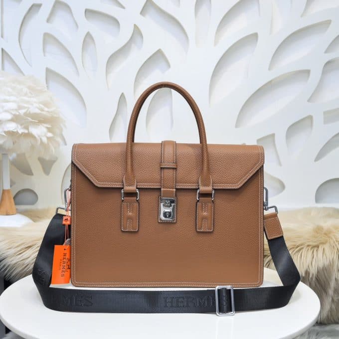 高品質エルメスバッグコピー 定番人気2022新品 HERMES メンズ ブリーフケース