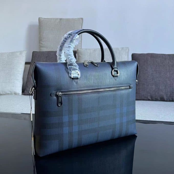 バーバリーバッグコピー 定番人気2022新品 BURBERRY メンズ ブリーフケース - 画像 (4)