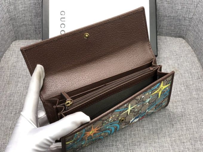 グッチ財布コピー 定番人気2021新品 GUCCI 男女兼用 長財布 - 画像 (7)