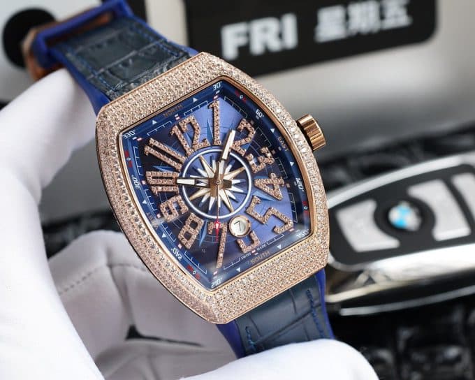 高級人気新品フランクミュラー 時計 スーパーコピー メンズ 自動巻き 2色 - 画像 (2)