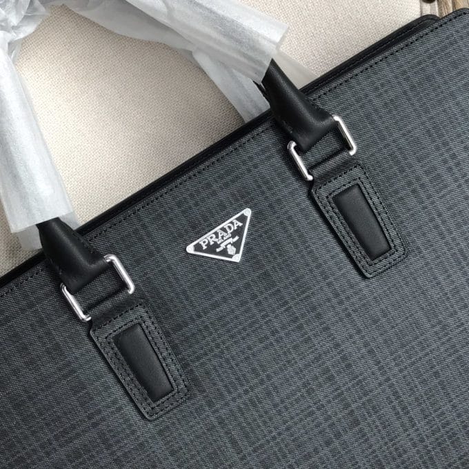 高品質プラダバッグコピー 2022新品注目度NO.1 PRADA メンズ ブリーフケース - 画像 (4)