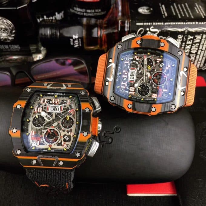 高級人気新品リシャールミル 時計 スーパーコピー メンズ 自動巻き2色 - 画像 (8)