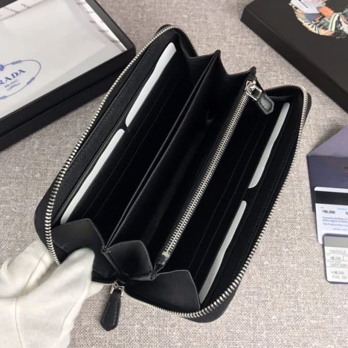 プラダ財布コピー 定番人気2021新品 PRADA メンズ 長財布 - 画像 (7)