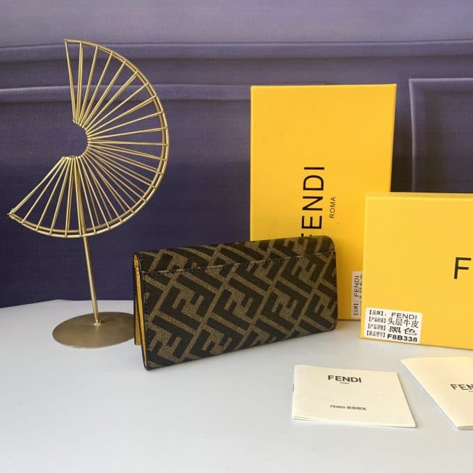 フェンディ財布コピー 2021新品注目度NO.1 FENDI 男女兼用 長財布 - 画像 (3)