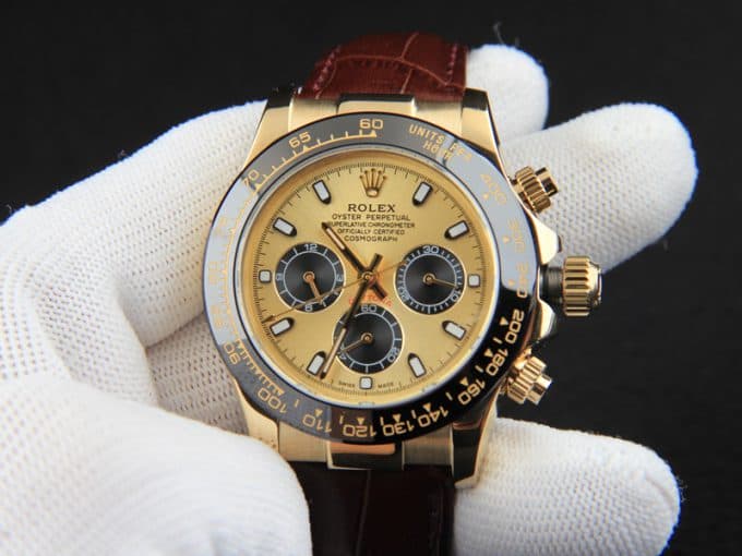 人気売れ筋ロレックス コピー時計 Rolex デイトナ シリーズ メンズ 自動巻き 2色 - 画像 (4)