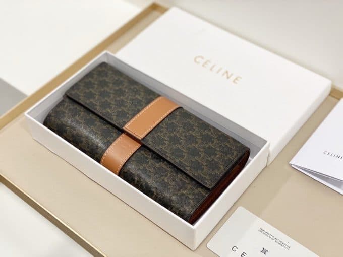セリーヌ財布コピー 定番人気2021新品 Celine 男女兼用 長財布 - 画像 (2)