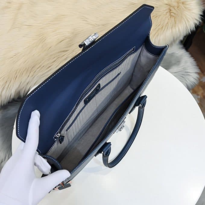 高品質エルメスバッグコピー 定番人気2022新品 HERMES メンズ ブリーフケース - 画像 (9)