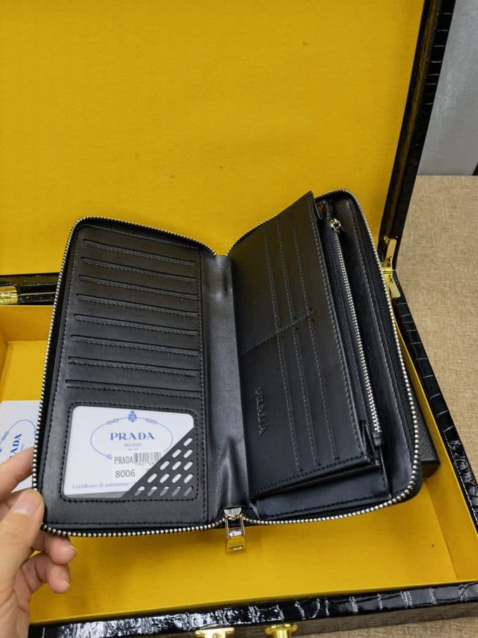 プラダ財布コピー 2021新品注目度NO.1 PRADA メンズ 長財布 - 画像 (7)
