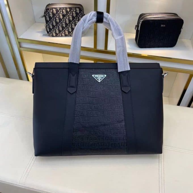 高品質 プラダバッグコピー 大人気2022新品 PRADA メンズ ブリーフケース
